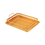 ⁦صينية تحمير بدون زيوت في الفرن مع مصفاه شبكية لعمل اكل صحي شهي⁩ - الصورة ⁦3⁩