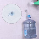 ⁦طقم 5 قطع هوك شفاف ذاتي اللصق بديل للمسامير لتعليق أدوات الحمام والمطبخ⁩ - الصورة ⁦3⁩