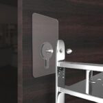 ⁦طقم 5 قطع هوك شفاف ذاتي اللصق بديل للمسامير لتعليق أدوات الحمام والمطبخ⁩ - الصورة ⁦2⁩