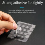 ⁦طقم معالج انقطاع سلك الشبابيك 25 قطعة بلزق دبل فيس قوي لسهولة التركيب⁩ - الصورة ⁦4⁩