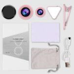 ⁦عدسة تصوير ماكرو 2 في 1 بكشاف 3 درجات سطوع مختلفة لصور احترافية للايفون والاندرويد⁩ - الصورة ⁦3⁩