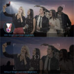 ⁦عدسة تصوير ماكرو 2 في 1 بكشاف 3 درجات سطوع مختلفة لصور احترافية للايفون والاندرويد⁩ - الصورة ⁦6⁩