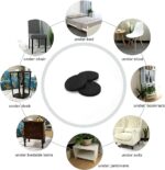 ⁦مانع انزلاق 16 قطعة لرجل الكرسي وخدش الباركيه من الجلد⁩ - الصورة ⁦3⁩