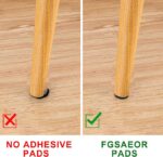 ⁦مانع انزلاق 16 قطعة لرجل الكرسي وخدش الباركيه من الجلد⁩ - الصورة ⁦6⁩