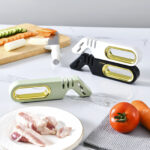 ⁦مسن يدوي 4 في 1 للسكاكين والمقصات ب 3 درجات مختلفة ومقبض يد لسهولة الأستخدام⁩ - الصورة ⁦8⁩