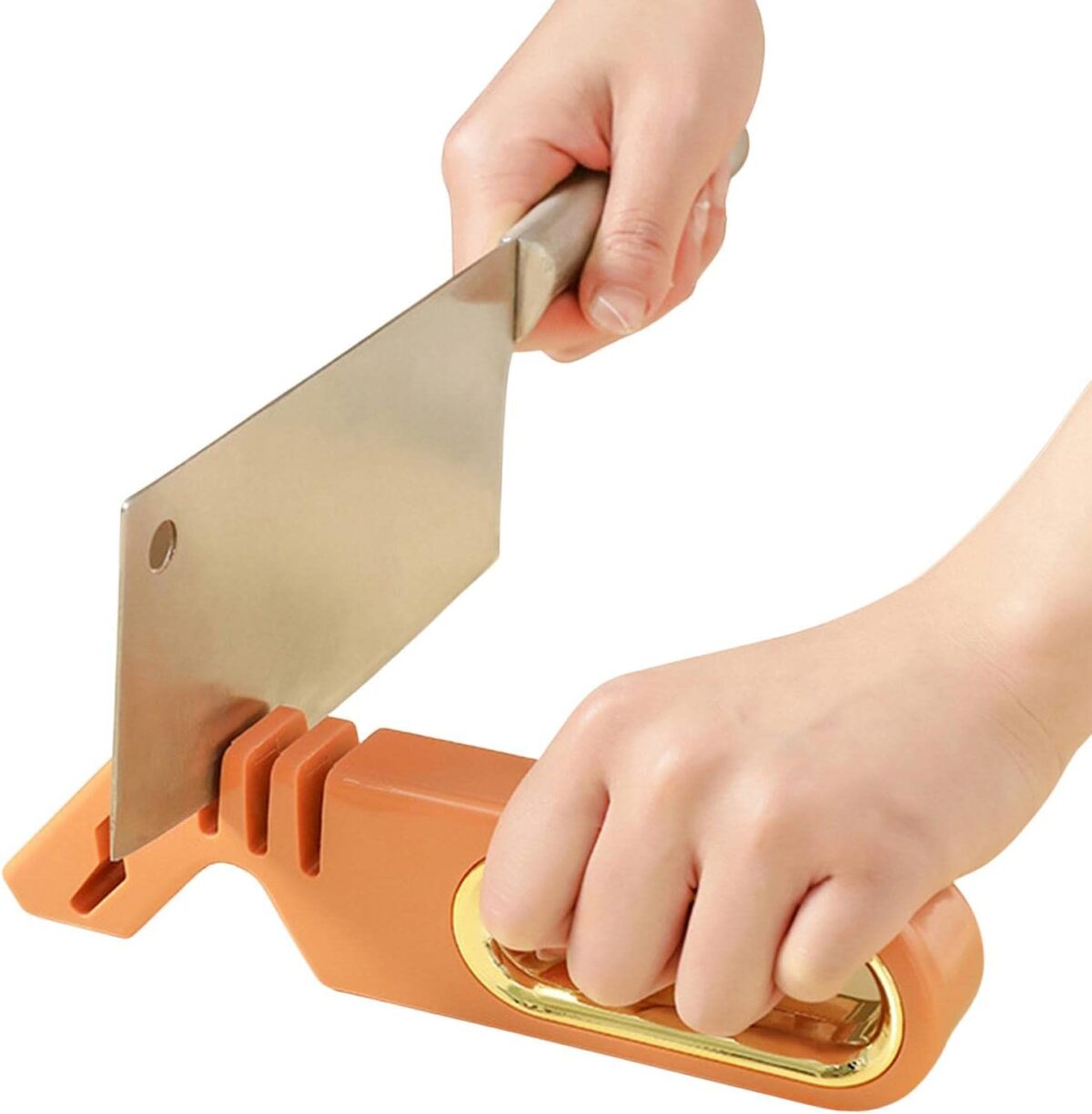 ⁦مسن يدوي 4 في 1 للسكاكين والمقصات ب 3 درجات مختلفة ومقبض يد لسهولة الأستخدام⁩ - الصورة ⁦10⁩