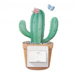 ⁦استيكر ثري دي لتزيين مفاتيح الكهرباء باشكال كرتونية مختلفة⁩ - الصورة ⁦5⁩