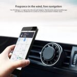 حامل موبايل معناطيسي يدور 360 درجة يثبت في فتحات تكييف السيارة