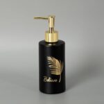 ⁦ديسبنسر زجاج للصابون والشاور چل قابل لإعادة الملئ للحمام والمطبخ⁩ - الصورة ⁦4⁩