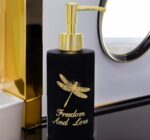 ⁦ديسبنسر زجاج للصابون والشاور چل قابل لإعادة الملئ للحمام والمطبخ⁩ - الصورة ⁦5⁩