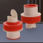 ⁦سدادة بلاستيك لتصريف مياه حوض المطبخ و الغسالة مضادة للروائح و الحشرات⁩ - الصورة ⁦4⁩