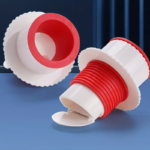 ⁦سدادة بلاستيك لتصريف مياه حوض المطبخ و الغسالة مضادة للروائح و الحشرات⁩ - الصورة ⁦2⁩