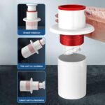 ⁦سدادة بلاستيك لتصريف مياه حوض المطبخ و الغسالة مضادة للروائح و الحشرات⁩ - الصورة ⁦6⁩