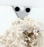 ⁦شماعة هوك معدن مزدوجة  لتعليق الملابس تثبت علي الأبواب والأدراج⁩ - الصورة ⁦6⁩