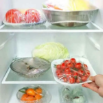 ⁦طقم اكياس 80 قطعة لتغطية الطعام مرنة قابل للتمدد⁩ - الصورة ⁦7⁩