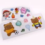 ⁦طقم زجاجات مياه باندا بشاليموه 3 قطع بمقاسات مختلفة  للجيم والسفر والرحلات⁩ - الصورة ⁦4⁩