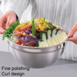 طقم علب ثلاجة ستانلس ستيل لحفظ الطعام 5 قطع بمقاسات مختلفة بغطاء محكم الغلق - الصورة 7