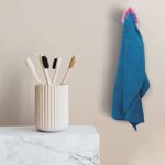 ⁦طقم هوك 4 قطع بلزق دبل فيس قوي لتعليق الليف والفوط⁩ - الصورة ⁦3⁩