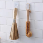 ⁦طقم هوك شفاف 4 قطع  ذاتي اللصق بديل للمسامير لتعليق الأرفف والألواح بدون حفر وتخريم⁩ - الصورة ⁦5⁩