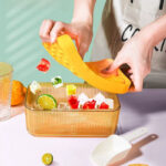 ⁦علبة مكعبات ثلج وايس كريم أكليريك لتبريد العصائر والمشروبات بغطاء محكم الغلق⁩ - الصورة ⁦2⁩