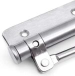 ⁦غالق باب معدني أوتوماتيك مناسب للأبواب الخشبية للمنازل والمكاتب⁩ - الصورة ⁦4⁩