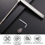 ⁦غالق باب معدني أوتوماتيك مناسب للأبواب الخشبية للمنازل والمكاتب⁩ - الصورة ⁦7⁩