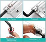 ⁦غالق باب معدني أوتوماتيك مناسب للأبواب الخشبية للمنازل والمكاتب⁩ - الصورة ⁦2⁩