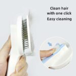 ⁦فرشة تسريح و تنظيف و فك تشابك شعر القطط و الكلاب ذاتية التنظيف⁩ - الصورة ⁦8⁩