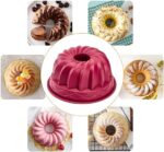 ⁦قالب كيك سيليكون حراري مقاس 23 * 12 سم لعمل الكيك⁩ - الصورة ⁦5⁩