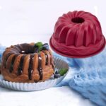 ⁦قالب كيك سيليكون حراري مقاس 23 * 12 سم لعمل الكيك⁩ - الصورة ⁦3⁩