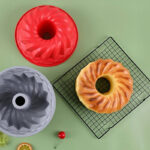 ⁦قالب كيك سيليكون حراري مقاس 23 * 12 سم لعمل الكيك⁩ - الصورة ⁦2⁩