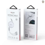 ⁦كابل 3 *1 قابل للسحب لشحن جميع انواع الموبايلات الايفون و الاندرويد 120 سم⁩ - الصورة ⁦5⁩