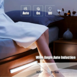 ⁦كشاف ليد سينسور 28 لمبة لإضاءة دواليب المطبخ والدريسنج قابل للشحن بلزق دبل فيس⁩ - الصورة ⁦4⁩