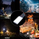 ⁦كشاف ليد طوارئ يو اس بي ب 3 درجات اضاءة مختلفة قابل لاعادة الشحن بهوك للتعليق للسفر والتخييم⁩ - الصورة ⁦2⁩