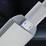 ⁦كشاف ليد ميني للاضاءة الداخلية للسيارة يعمل بالللمس ب 7 الوان اضاءة مختلفة قابل للشحن بيو اس بي⁩ - الصورة ⁦5⁩