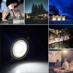 ⁦كشاف ميني محمول  ب 3 اضاءات مختلفة يعمل بالطاقه الشمسية⁩ - الصورة ⁦5⁩