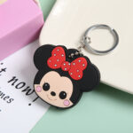 ⁦كفر مفاتيح سيليكون اشكال ديزني بدلاية لتعليقها لتجديد و تغير شكل المفاتيح⁩ - الصورة ⁦7⁩