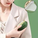 لمامة وبر ميني 2 في 1 لإزالة الوبر والشعر بسهولة من الملابس والمفروشات مع ميدالية للتعليق