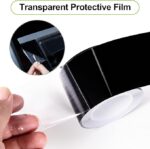 ⁦مجموعة شرايط قطعتين لحماية طلاء السيارات من الخدوش مناسب لجميع أنواع السيارات⁩ - الصورة ⁦4⁩