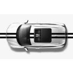 ⁦مجموعة شرايط قطعتين لحماية طلاء السيارات من الخدوش مناسب لجميع أنواع السيارات⁩ - الصورة ⁦5⁩