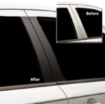 ⁦مجموعة شرايط قطعتين لحماية طلاء السيارات من الخدوش مناسب لجميع أنواع السيارات⁩ - الصورة ⁦6⁩