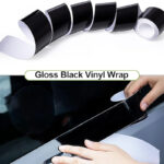 ⁦مجموعة شرايط قطعتين لحماية طلاء السيارات من الخدوش مناسب لجميع أنواع السيارات⁩ - الصورة ⁦7⁩