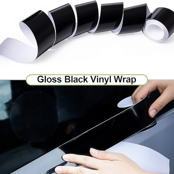 مجموعة شرايط قطعتين لحماية طلاء السيارات من الخدوش مناسب لجميع أنواع السيارات