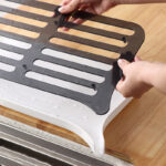 ⁦مصفاة بلاستيك 2*1 قابلة للفك و التركيب لتصفية الاطباق و الاكواب  بفتحة لتصريف المياه بسهولة⁩ - الصورة ⁦5⁩