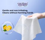 ⁦مناديل مبللة لازالة الدهون والزيوت والاتربة من علي الاسطح للمطبخ والحمام 80 قطعة⁩ - الصورة ⁦3⁩