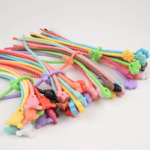 منظم اسلاك وكابلات سيليكون 3 قطع قابلة للطي