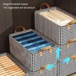 ⁦منظم ملابس للدواليب والادراج بيد قابل للطي⁩ - الصورة ⁦9⁩