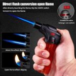 ⁦ولاعة تحمير وجه الطعام والحلويات قابل للملئ بقفل أمان⁩ - الصورة ⁦3⁩