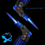 ⁦ولاعة تحمير وجه الطعام والحلويات قابل للملئ بقفل أمان⁩ - الصورة ⁦4⁩