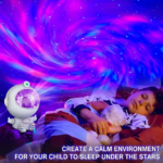 بروجيكتور باضاءة 8 الوان للاجرام السماوية مع ريموت للتحكم في سرعة الحركة والسطوع - الصورة 7